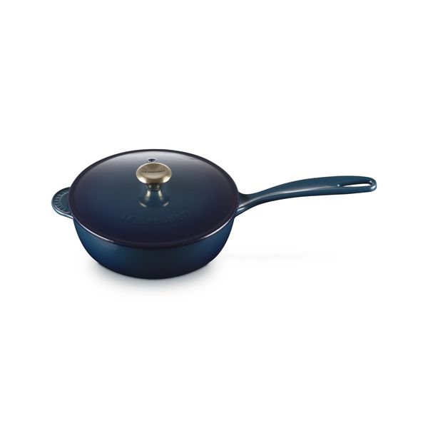 Le Creuset Saucier Pan 21cm Agave LG Knob