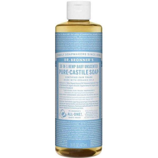 Baby-Unscented Pure-Castile Liquid Soap 473ml