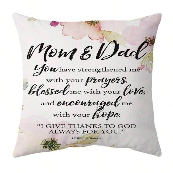 Mum and Dad Appreciation Scatter Cushion For Parents