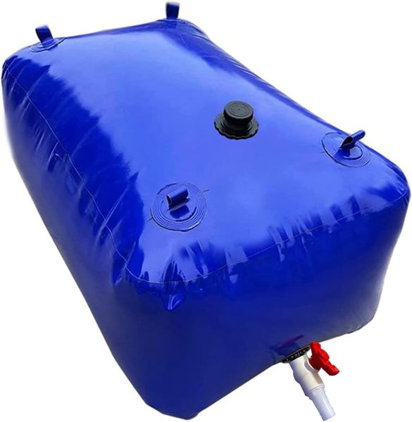 Water Storage Bag Bladder PVC Collapsible Tanks large capacity Blue-2500L