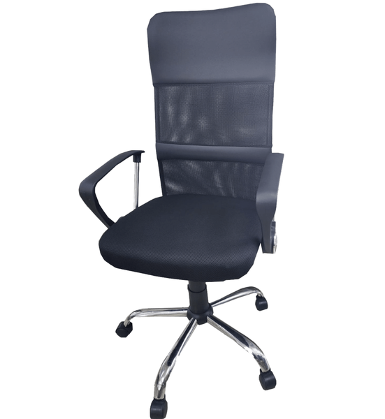 Lumbar Support And Relaxing Armrests Height Adjustable Home Office Chair