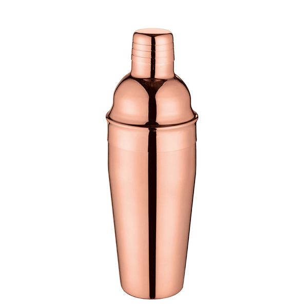 Cilio Cocktail Shaker 500ml - Copper-plated