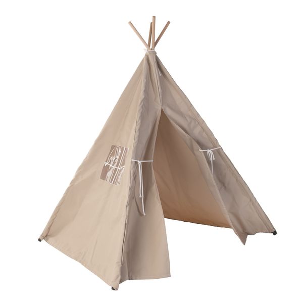 Just Canvas Kids Canvas Teepee Play Tent
