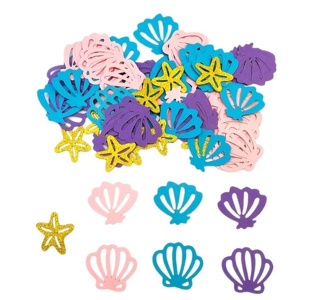 100-piece Ocean-Themed Confetti