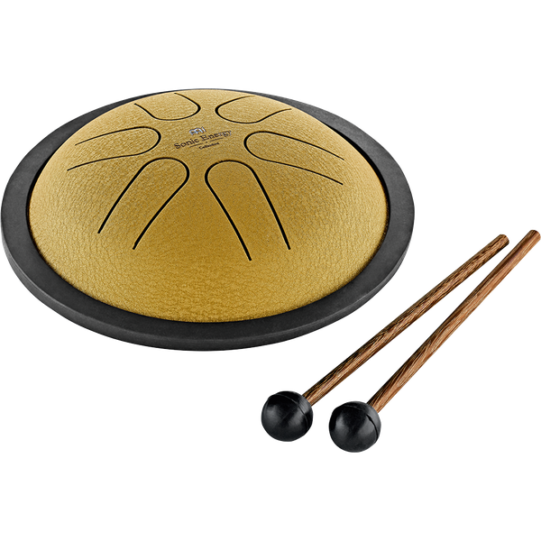 Meinl Sonic Energy Mini Steel Tongue Drum, B Major, Gold