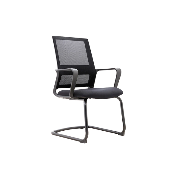 Mid-Back Mesh Ergonomic Visitor Office Chair with Armrest