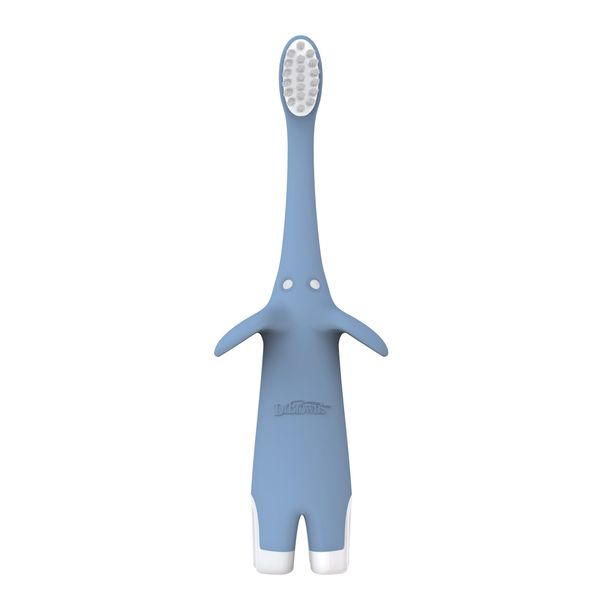 Dr. Brown's Infant-to-Toddler Toothbrush, Elephant Blue, 1-Pack