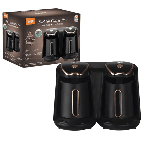 Automatic Turkish/Greek Coffee Machine, 2-Cup Turkish Coffee Pot-1000ml