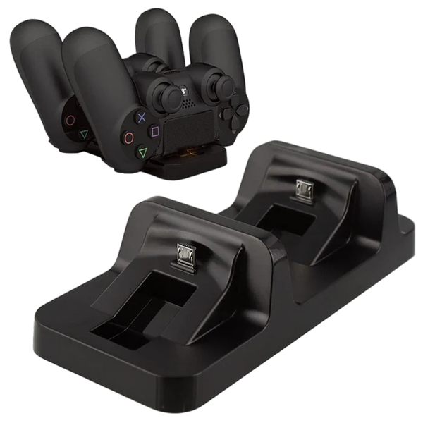 Lucky Fox 11-in-1 PS4 Controller Kit with Dock, Grips &amp; Cover
