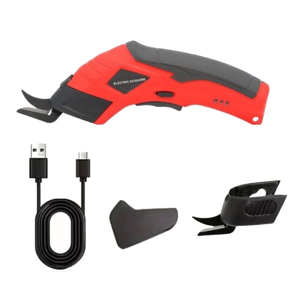 Tool Cordless Electric Scissors With Safety Lock &amp; USB Charging Port - 15cm