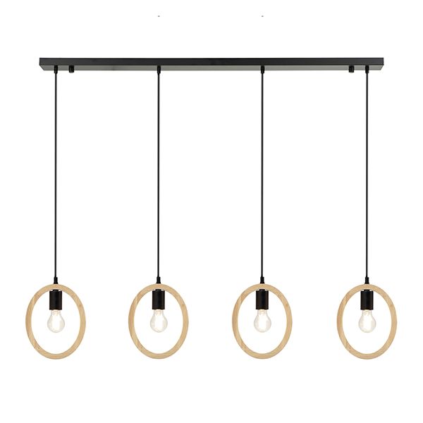 The Lighting Warehouse - Pendant Hallie 4 Light