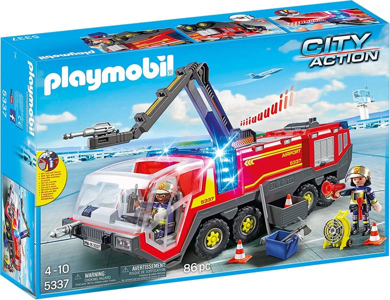 Playmobil Airport Fire Engine with Lights and Sound 5337