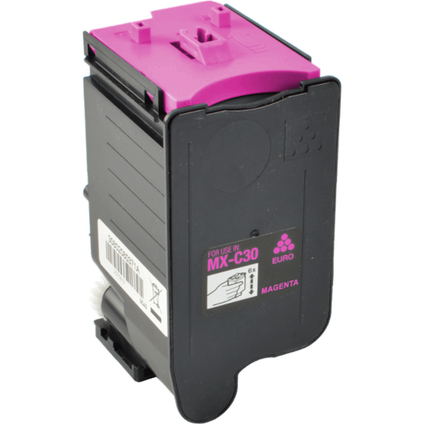 MX-C30FT Yellow Cartridge for MX C 250 E, MX C 250 FE printer- Compatible