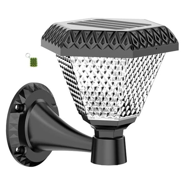 AB-TY135 Solar Powered Garden Wall Light RGB + Key Chain