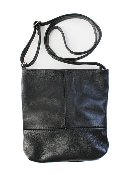 Genuine Leather Get up and go Bag Black