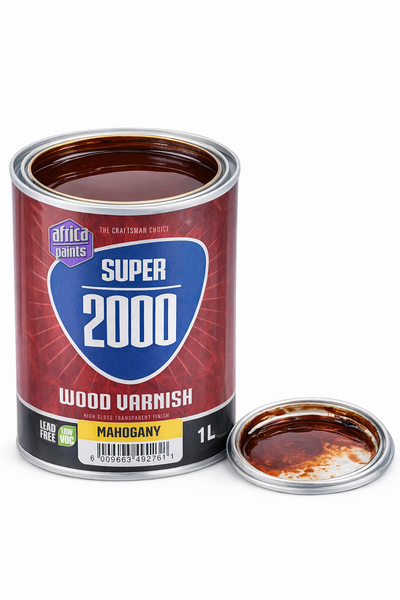 Africa Paints Super 2000 Mahogany Wood Varnish 1L