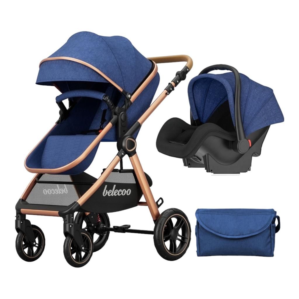 Balecoo Baby Stroller 3 in 1 Portable Baby Carriage Buy Online in