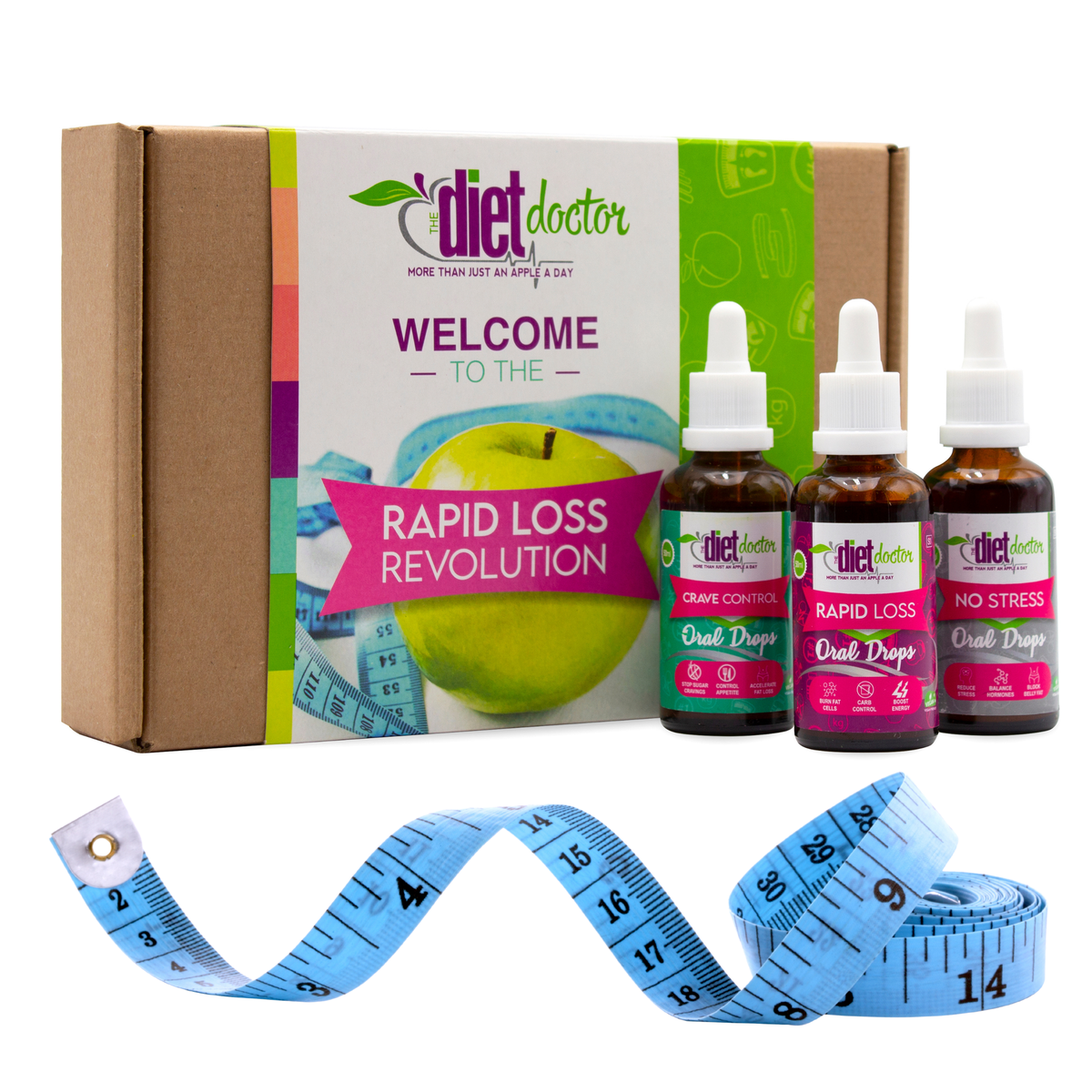 Diet Doctor Rapid Weight Loss Crave Control No Stress Drops Shop 