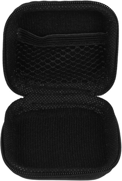 Portable Mini EVA Headphone Storage Case with Soft Lining and Mesh Pocket