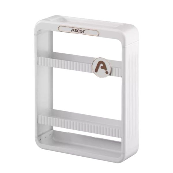 3 Layer Ascor Plastic Wall Mount Bathroom Shelf