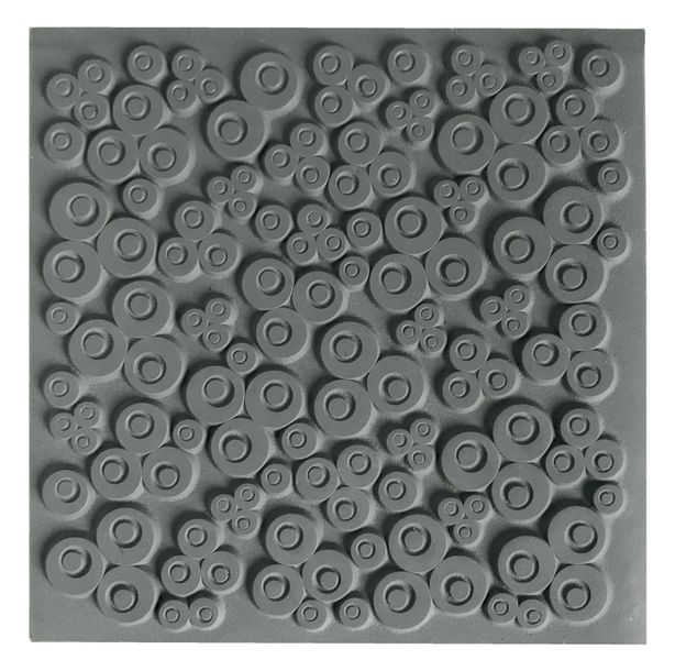 Cernit Texture PlatePlate - 9x9cm - Contemporary Clovers