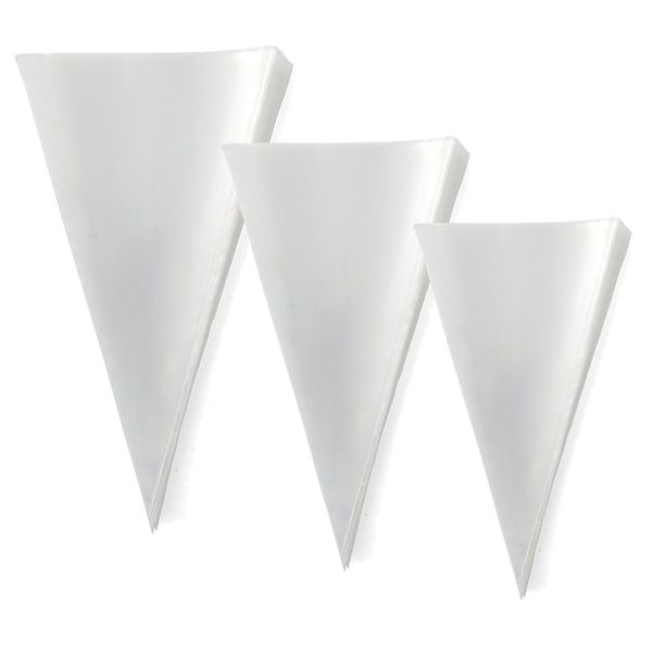Kitchen Baking Disposable Piping Bags Set of 300 Assorted Jumbo Pack