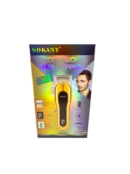 Professional Hair Clippers - Heavy-Duty Cordless Trimmer