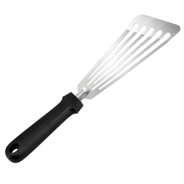 Stainless Steel Slotted Fish Turner - 31 cm Flexible Kitchen Spatula