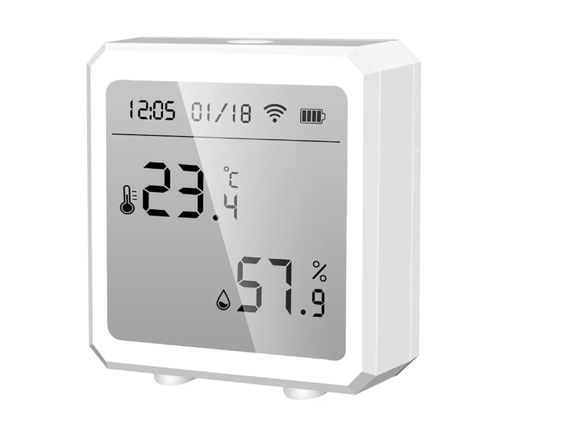 Home Precision Smart Thermo-Hygrometer - White