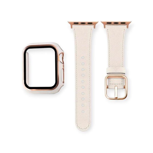 Watch Strap &amp; Protective Case Compatible with Apple iWatch 38 40 42 44MM