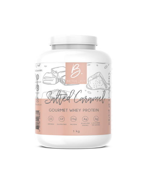 Betul_fit Salted Caramel Whey Protein Powder