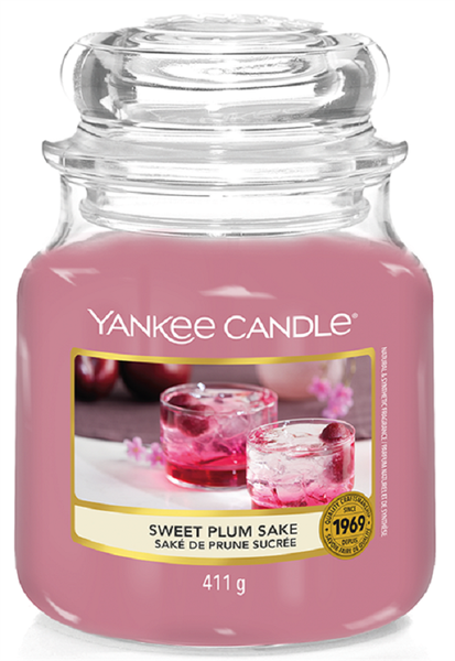 Yankee Candle Sweet Plum Sake Medium Jar