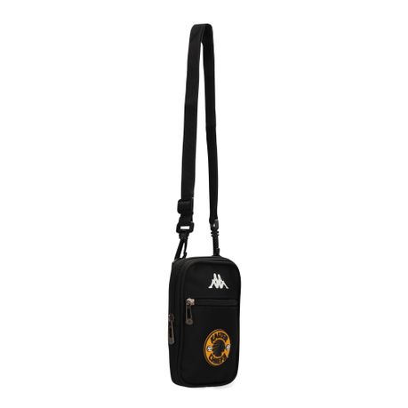 Kappa Unisex Kaizer Chiefs Kenton Sling Bag Black