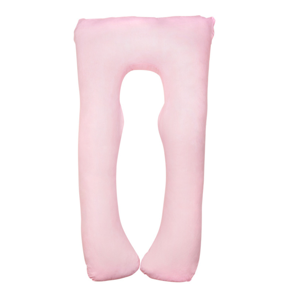 U-Shape Full Body Maternity Support Pillow - Pink