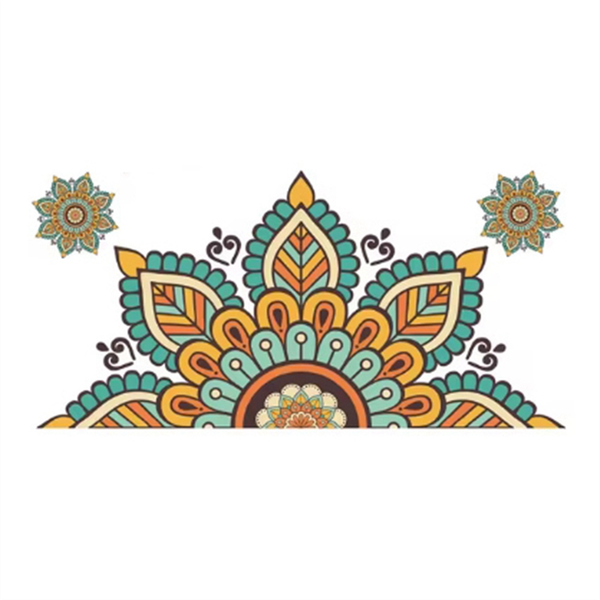 Mandala Wall Sticker Wallpaper Sticker Background Decoration 1 Pcs