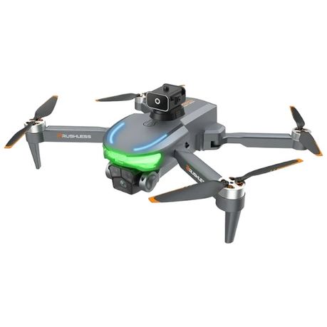 A17 - Brushless Motor Drone With Advanced Flight Modes - 3 Batteries - Grey Image