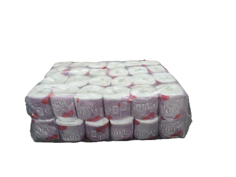 Vitalli Toilet Paper - 48 Pack Inidividually Wrapped (1 Ply)
