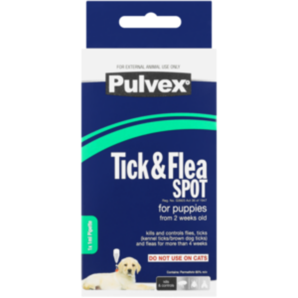 Pulvex - Tick &amp; Flea Spot for Puppies - 1ml