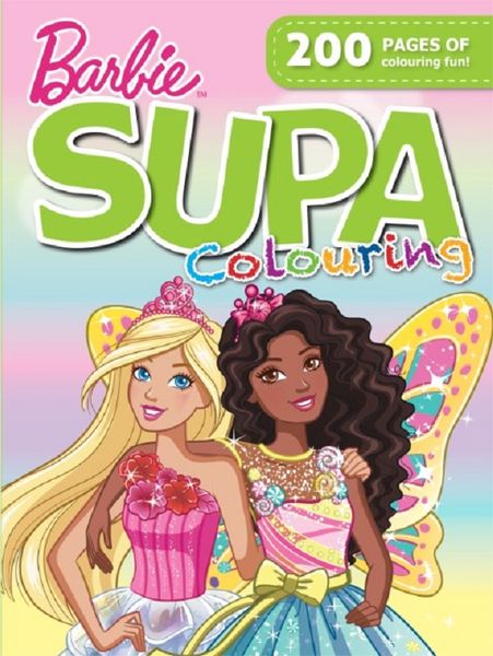 Barbie 200 Page Supa Colour &amp; Activity Book