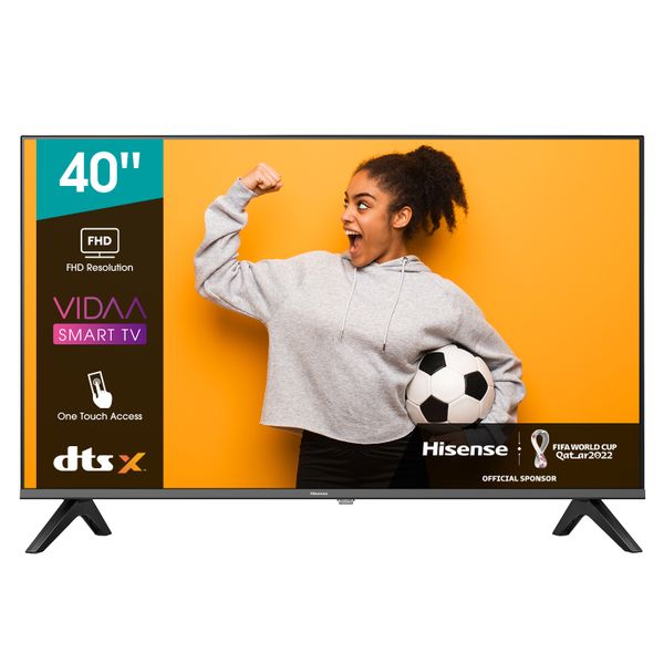 Hisense 40" A4G Full HD Smart TV with Digital Tuner &amp; Dolby Digital
