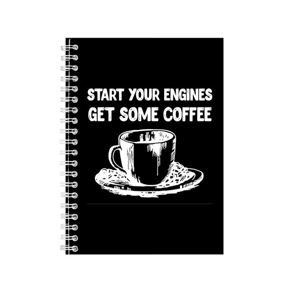 Coffee 4 Notebook Gift Idea Writing Book Notepad Pad 62