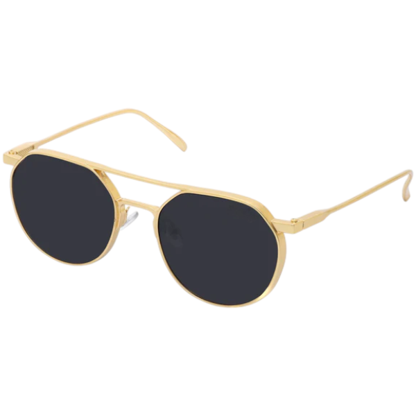 Elegant Luxe Gold Frame Sunglasses - Gold