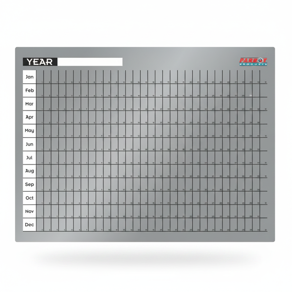 Acrylic Yearly Planner 600 x 450 mm Wall-Mounted Organizer