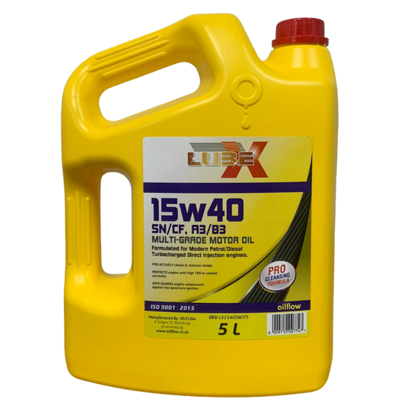 LubeX Red 15W40 SN/CF 5L