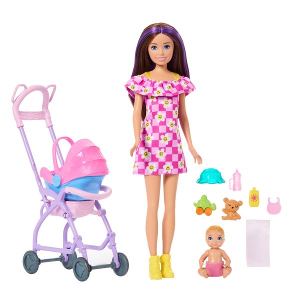 Barbie Skipper Babysitters Inc. Set with Doll &amp; Accessories
