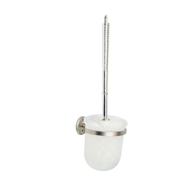 Toilet Brush Holder, Wall Mounted, Chrome Plated