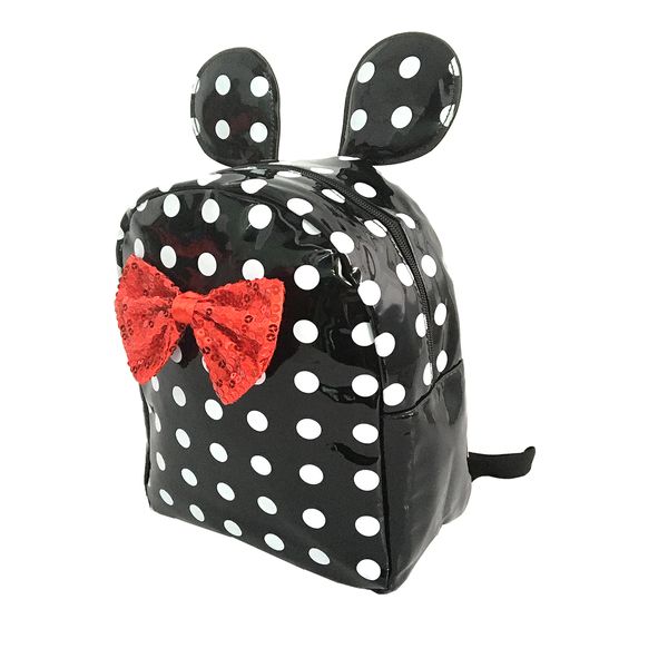 Minnie Polka Dot Shiny Backpack