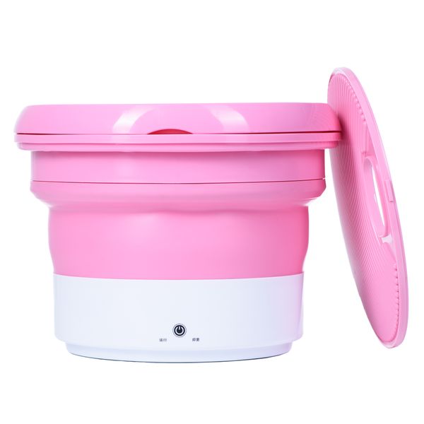 Mini Foldable Washing Machine - Pink