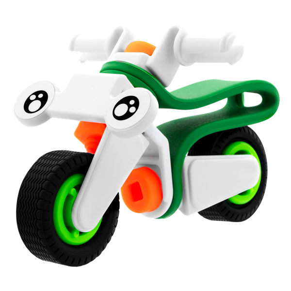 Edu-matic Flexi Build Mini Kit - Motobike - 16 pcs