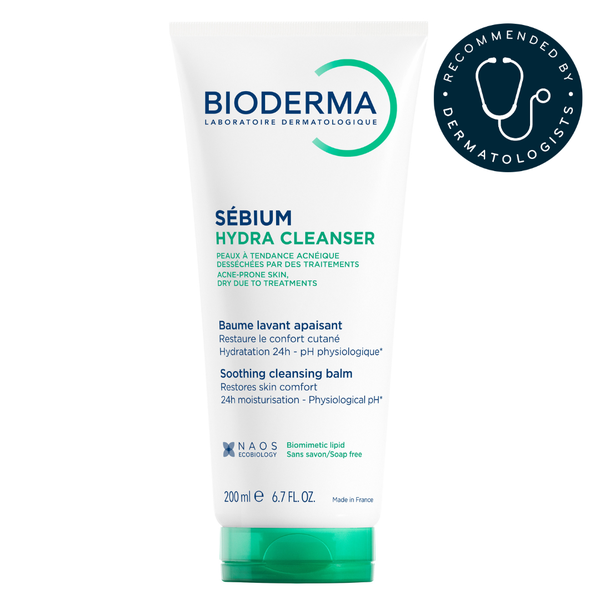 BIODERMA Sébium Hydra Cleanser Gentle Face Wash for Acne-Prone Skin 200ml